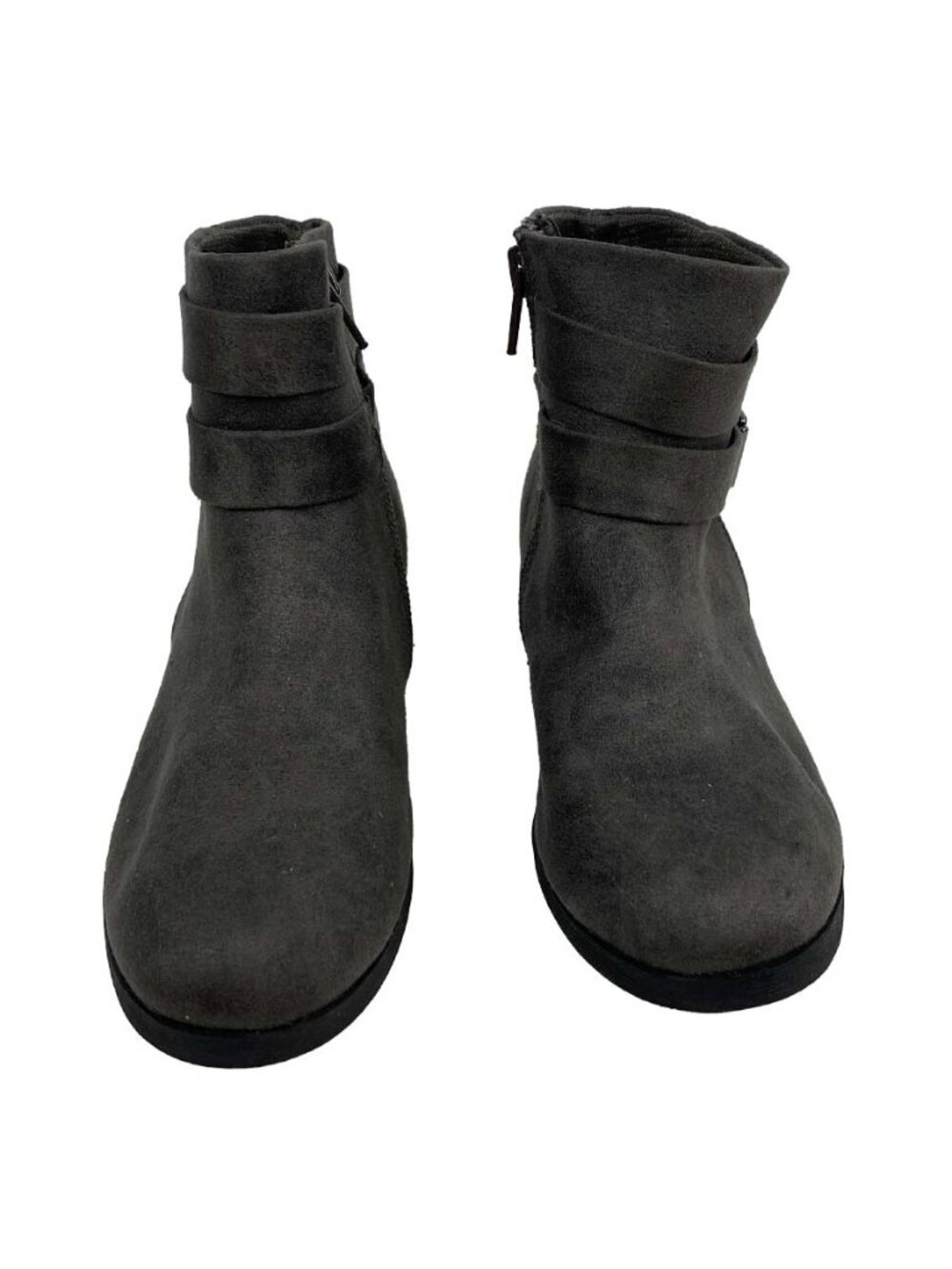 zoe & zac Girls Faux Suede Ankle Boots Size 2
